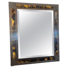 Horn & Brass Wall Mirror (2 available)