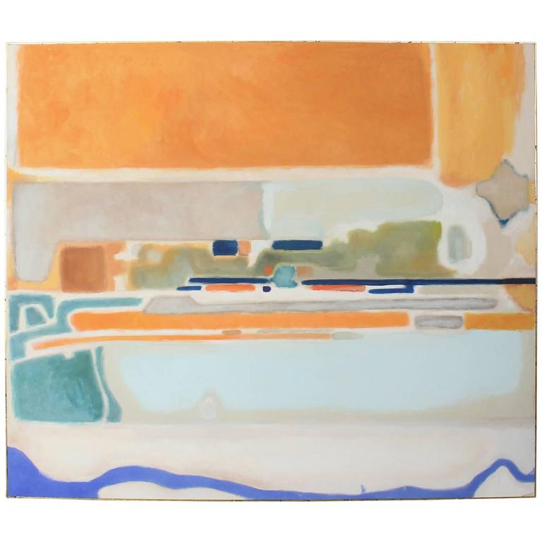 Exceptionally Large Rothko Style Abstract Painting at 1stDibs