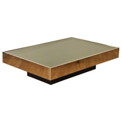 Willy Rizzo Coffee Table by Cidue, Italie 1970's