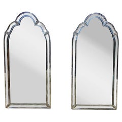 Pair of Nancy Corzine Hollywood Regency Mirrors