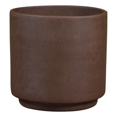 Fioriera cilindrica in gres di Architectural Pottery