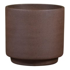 Jardinière cylindrique en grès d'Architectural Pottery