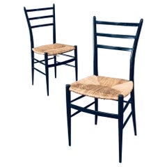 MCM Spinetto Chairs by Chiavari, Italy 1950's