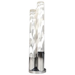 Vintage floor lamp by Carlo Nason for Mazzega, 1960s