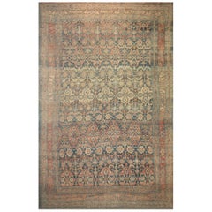 Tappeto persiano Bijar del 19° secolo ( 11'2" x 8'2" x 340 x 554 )