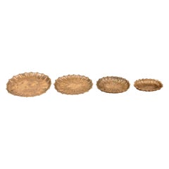 Antique Tiffany Studios New York Bronze Nesting Trays, Set of Four