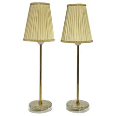 Skandinavische Moderne Tischlampen, 2 Stück, Schweden ca. 1960er Jahre