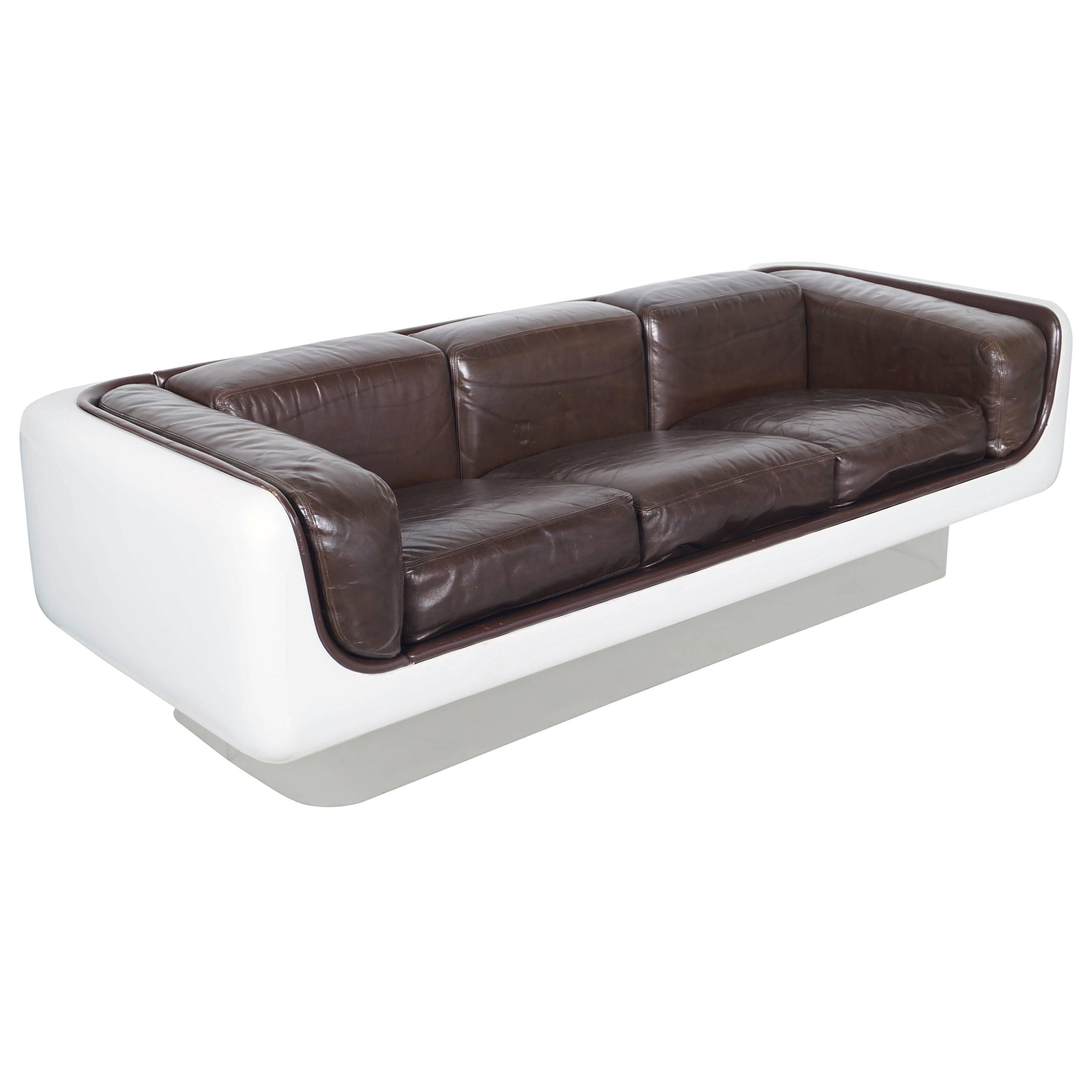 Vintage Floating Sofa by Steelcase