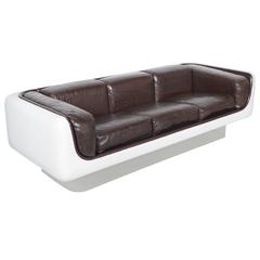 Retro Floating Sofa by Steelcase
