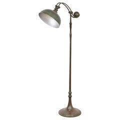 Tiffany Studios New York Bronze Counterbalance Floor Lamp, Circa 1910
