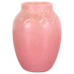 Rookwood Pottery Arts & Crafts glasierte Keramikvase mit Blumendekor aus Keramik mit Blumenmotiv, 1927