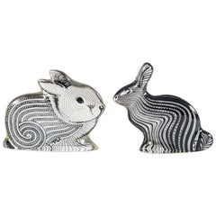 hare hare made Rabbit and Hare, Made of Lucite by Abraham Palatnik