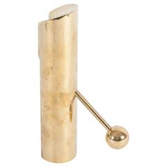 Pierre Forssell Brass Candle Holder Designed for Skultuna 4