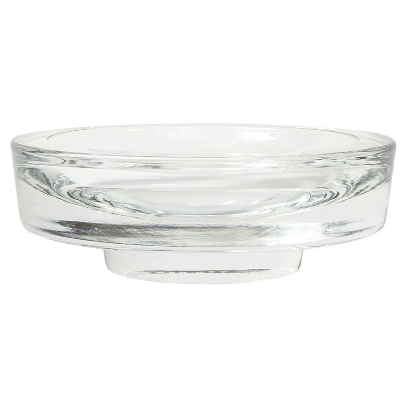 Bol en verre Karl Springer, Seguso, signé