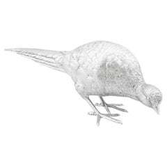 Antique George V Sterling Silver Bird Ornament (1926)