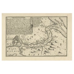 Constantinople: An 18th Century Cartographic Masterpiece by Gabriel Bodenehr