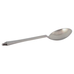 Georg Jensen Pyramid sugar spoon in sterling silver.