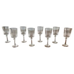 Verres à vin Renaissance de Tiffin Franciscan Platine