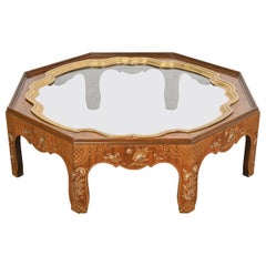 Baker Furniture Far East Collection Hollywood Regency Chinoiserie-Cocktailtisch