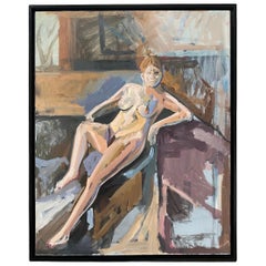 The Reclining Nude Confronting the Viewer" (Nu couché face au spectateur) de Melissa Clement