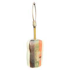 Abstract Art Pottery Table Lamp by Marianna von Alllesch