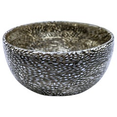 A rare "a puntini murrine" bowl by Paolo Venini for his furnace made 1965-70