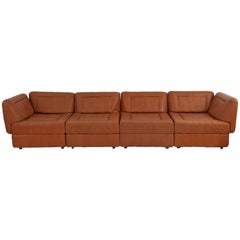 Percival Lafer Patchwork Leather Sofa