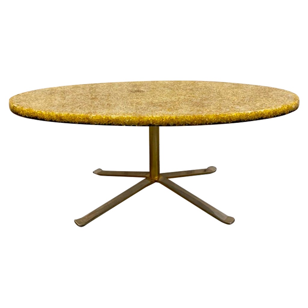 1970er French Resin Couchtisch