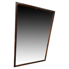 Large Santos Rosewood Wall Mirror Model 168 by Aksel Kjersgaard fo