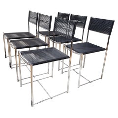 Spaghetti Chairs by Giandomenico Belotti for Alias, Italy, 1979, Set of 6