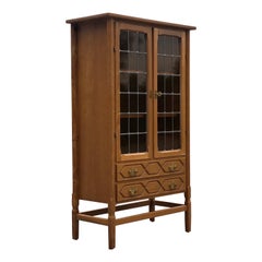 A wonderful Danish oak high cabinet