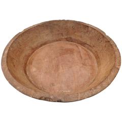 Antique Over-Sized Late 19th Century Turkish Wooden Vessel