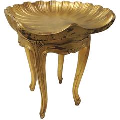 Venetian Grotto Guiltwood Vanity Stool