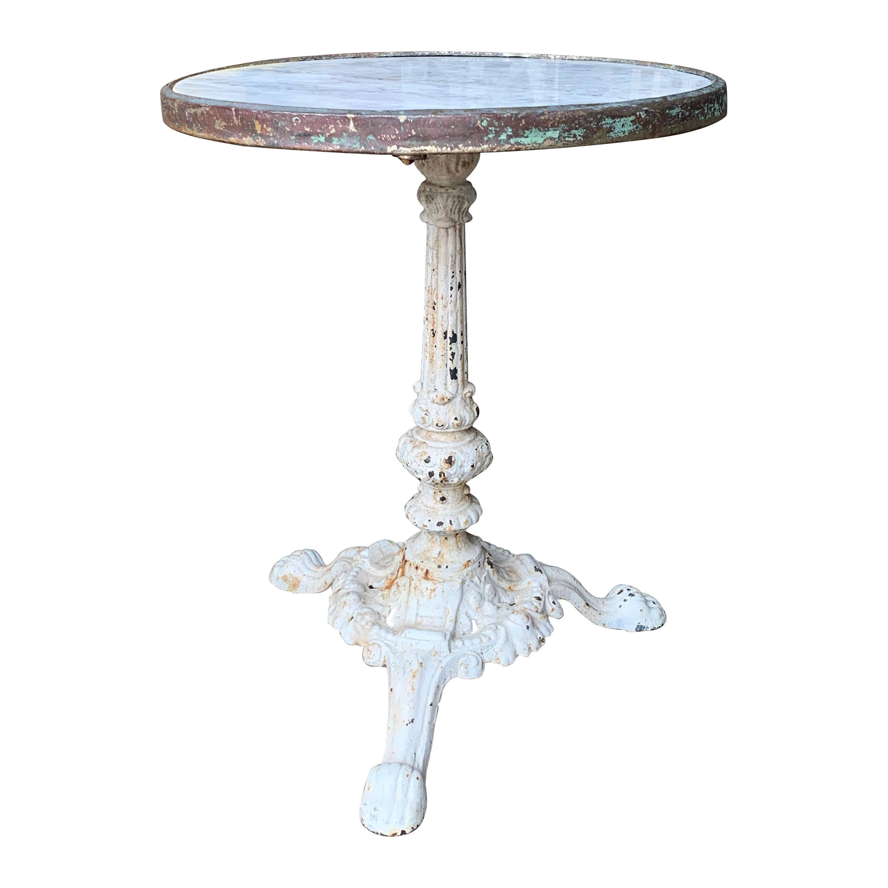 Antique French Bistro Table