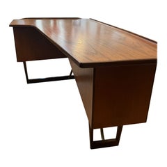 Vintage Mid Century Danish Desk in Teak 'Boomerang' by Peter Løvig Nielsen, 1960s