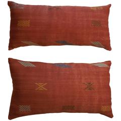 Pair of Silk Pillows