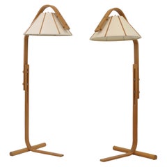 Set of Scandinavian Modern Floor Lamps by Jan Wickelgren, 1970s, Sweden