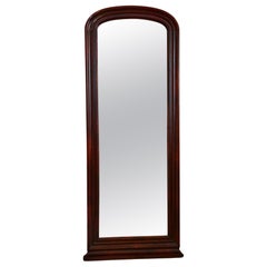 Danish Art Deco Rosewood Pier Mirror