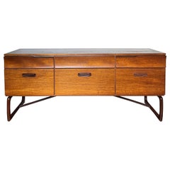 Beautiful petite Danish mid century modern sideboard by Durable Suites Ltd.