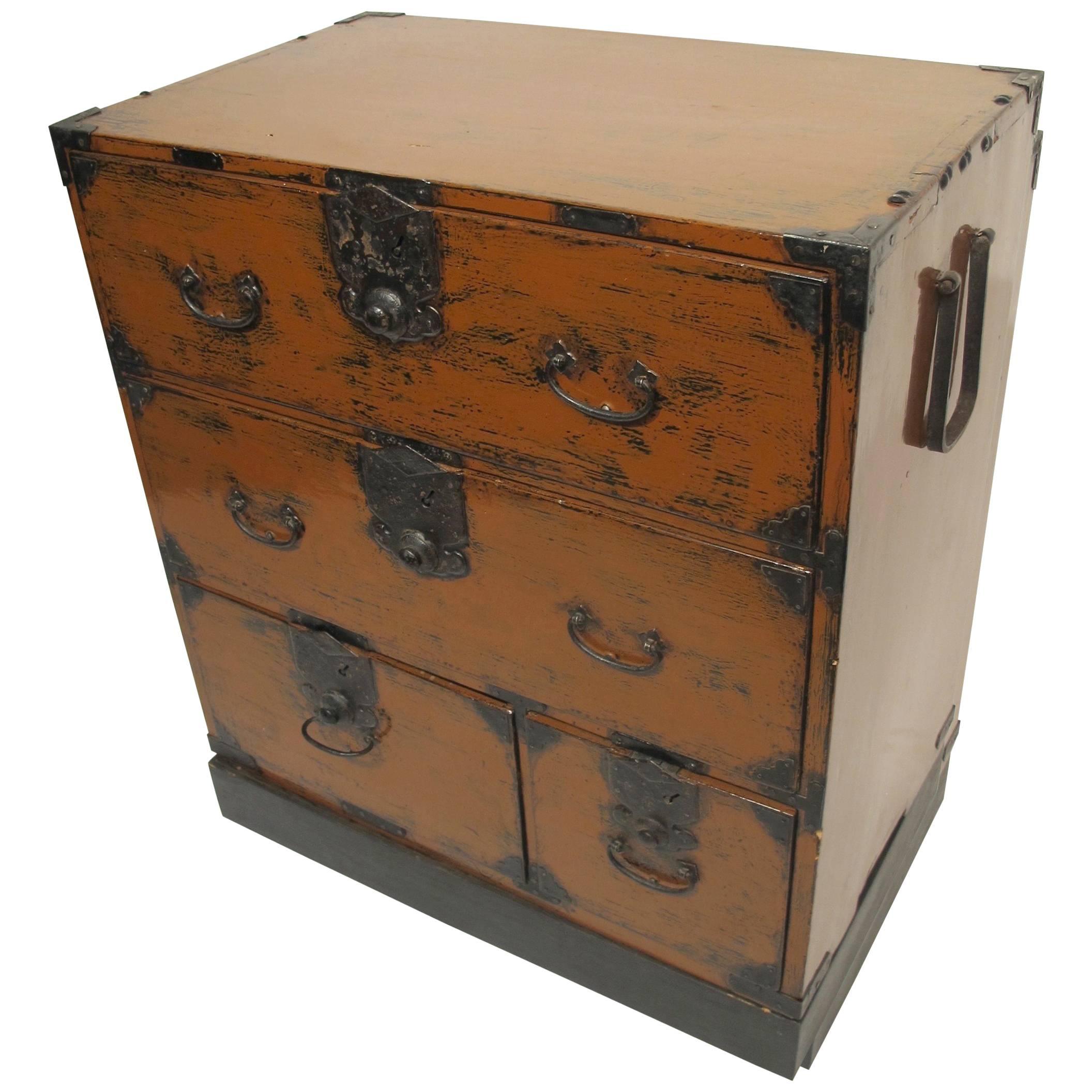 Japanese Chest on Stand at 1stDibs