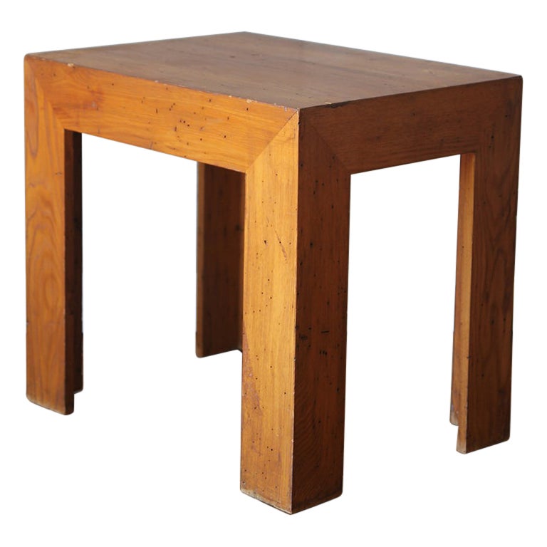 Brutalist End Table in the manner of Louise Liljencrantz For Sale