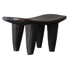 Côte D'ivoire Senufo Wood Milk Stool