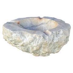 1950s Italian Alabaster Ashtray in the style of Romano Bianchi