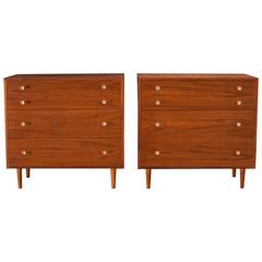 Mid-Century Modern Pair of Milo Baughman Chests for Glenn of California