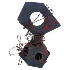 Bruny Graves Abstrakte Raku-Skulptur