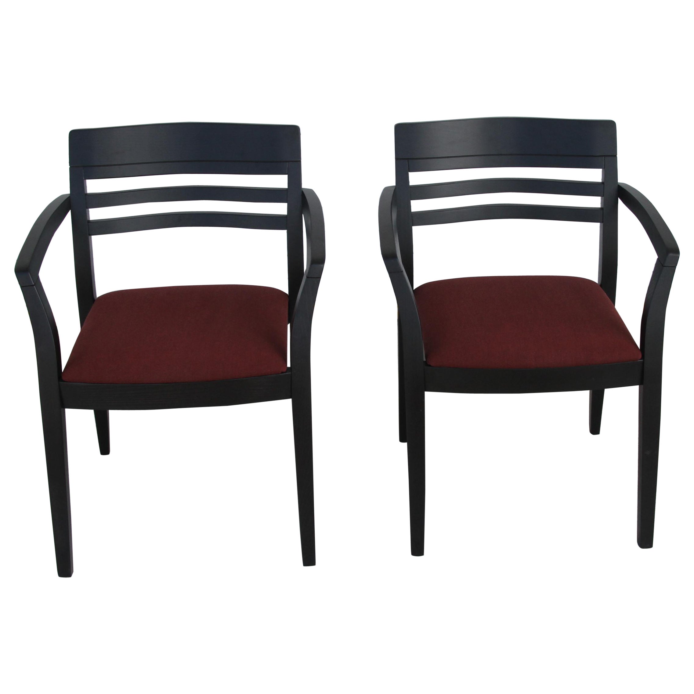 Brayton Designs Sillones de invitados ebonizados en venta