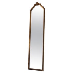 Vintage Deknudt Full Length Crested Mirror Hollywood Regency Belgique