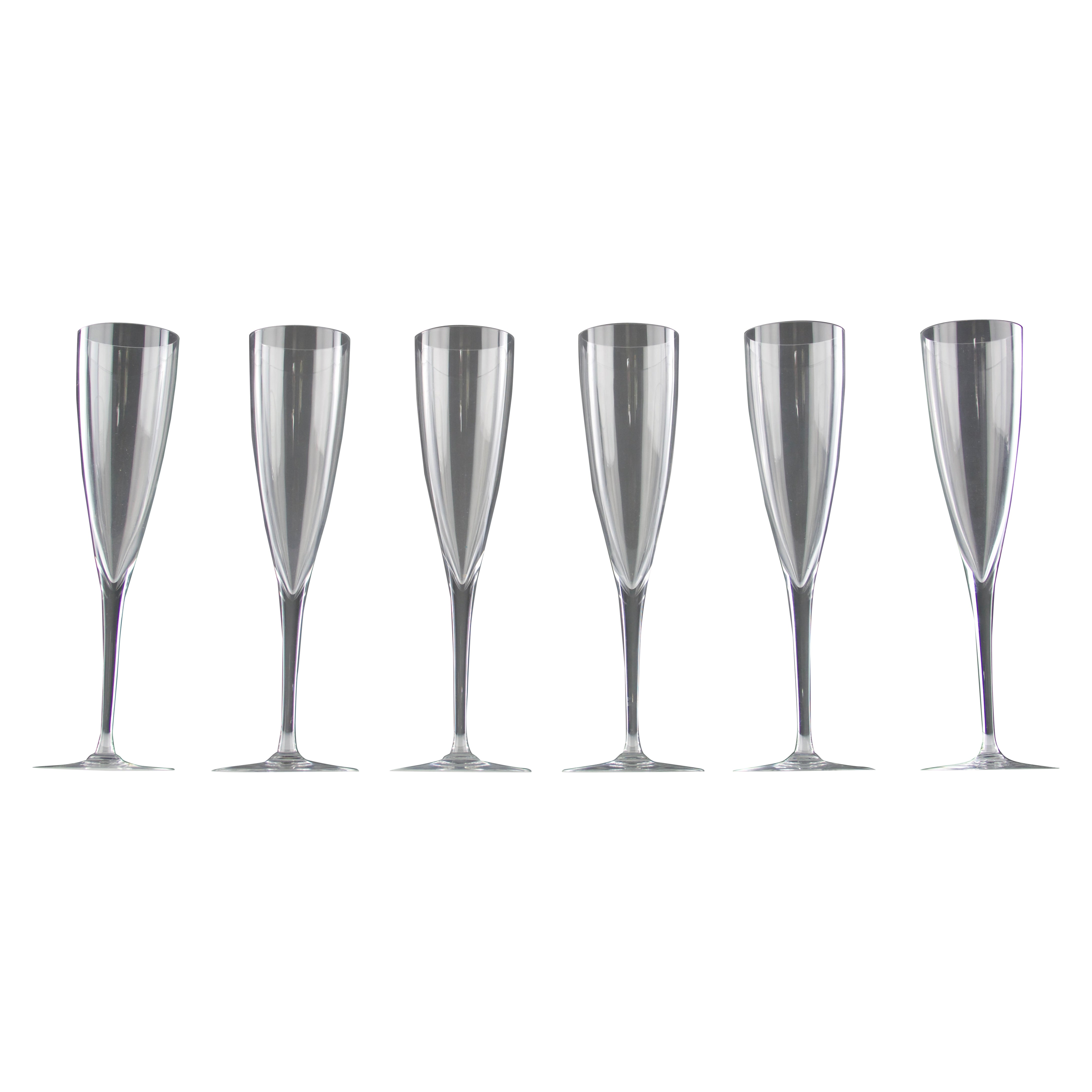 Baccarat, Flutes da champagne "Dom Pérignon" (6), Francia anni 2000