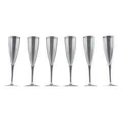Baccarat, Copas de Champán "Dom Pérignon" (6), Francia Años 2000