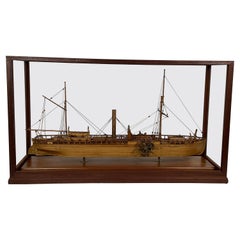Steamship Clermont Model By Peter Ness